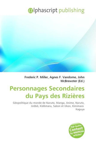 Personnages Secondaires du Pays des Rizières