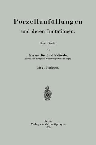 Porzellanfüllungen und deren Imitationen
