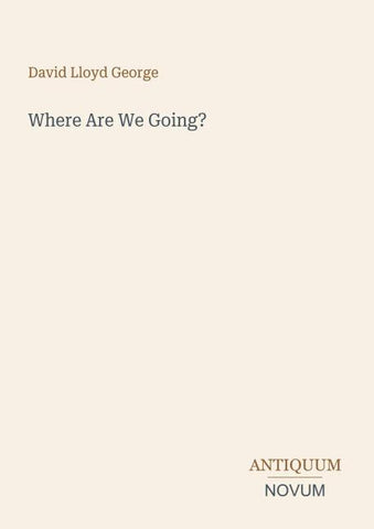 Where Are We Going?
