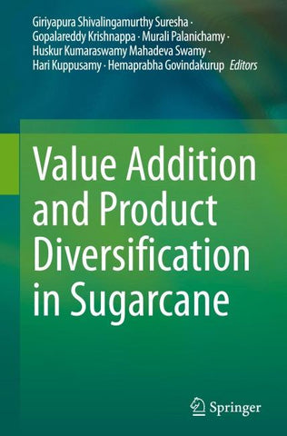 Value Addition and Product Diversification in Sugarcane