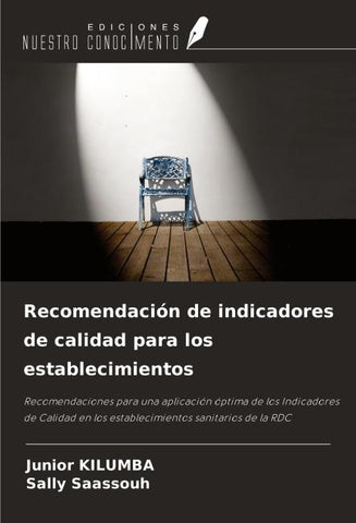 Recomendación de indicadores de calidad para los establecimientos