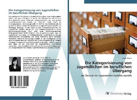 Die Kategorisierung von Jugendlichen im beruflichen Übergang