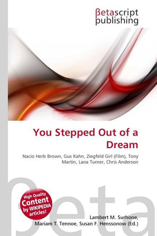 You Stepped Out of a Dream