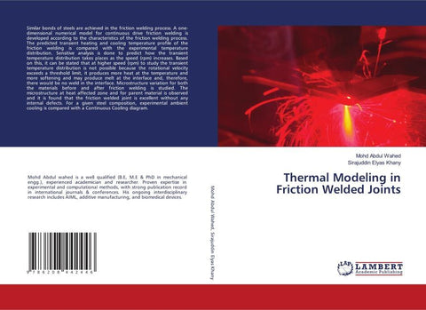Thermal Modeling in Friction Welded Joints