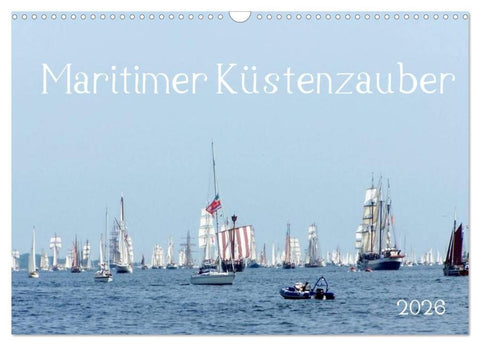 Maritimer Küstenzauber (Wandkalender 2026 DIN A3 quer), CALVENDO Monatskalender