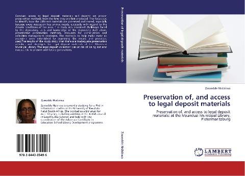 Preservation of, and access to legal deposit materials