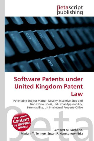 Software Patents under United Kingdom Patent Law