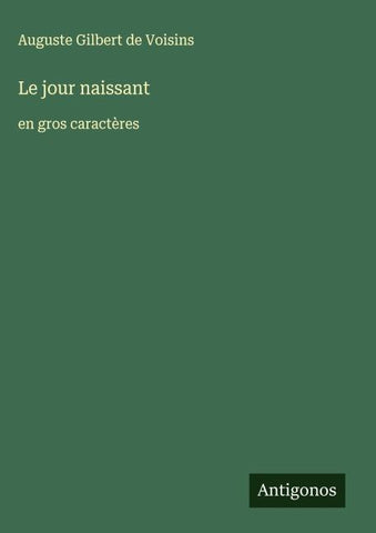 Le jour naissant