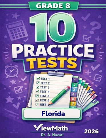 10 Florida FAST Grade 8 Math Practice Tests