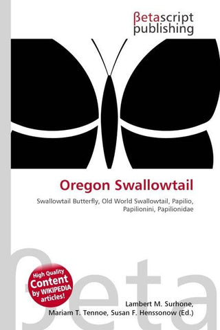 Oregon Swallowtail