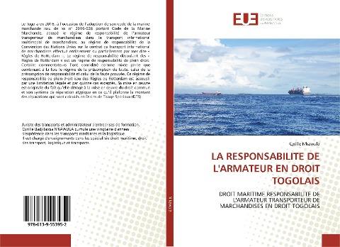 LA RESPONSABILITE DE L'ARMATEUR EN DROIT TOGOLAIS