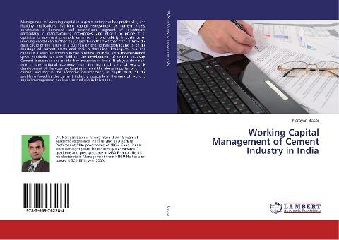 Working Capital Management of Cement Industry in India