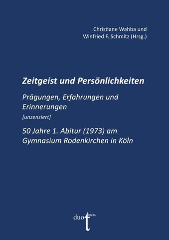 Zeitgeist und Persönlichkeiten