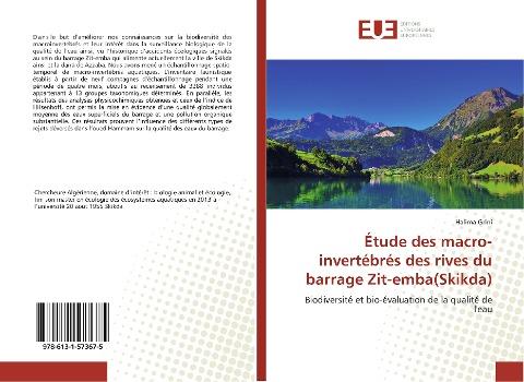Étude des macro-invertébrés des rives du barrage Zit-emba(Skikda)