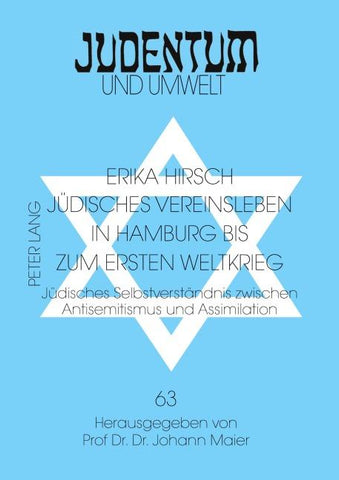 Jüdisches Vereinsleben in Hamburg bis zum Ersten Weltkrieg