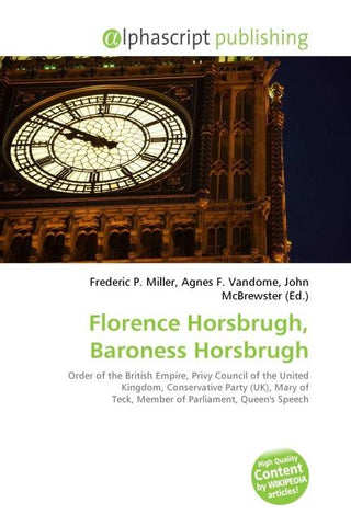 Florence Horsbrugh, Baroness Horsbrugh