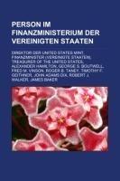 Person im Finanzministerium der Vereinigten Staaten