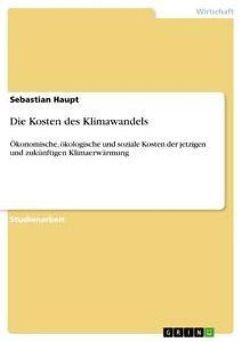 Die Kosten des Klimawandels