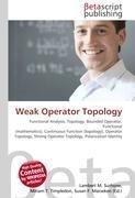 Weak Operator Topology