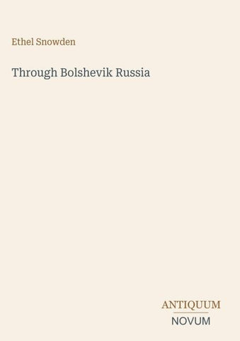 Through Bolshevik Russia