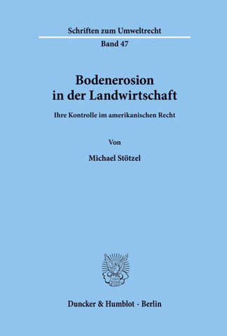 Bodenerosion in der Landwirtschaft.