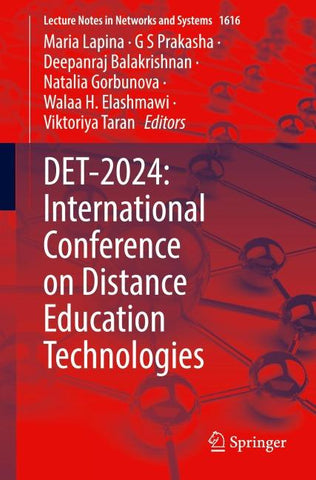 DET-2024: International Conference on Distance Education Technologies