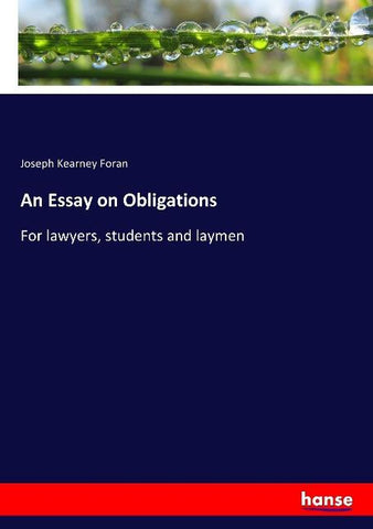 An Essay on Obligations