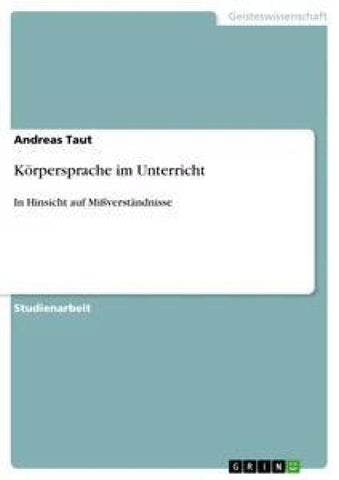 Körpersprache im Unterricht