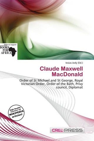 Claude Maxwell MacDonald