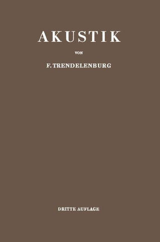 Einführung in die Akustik