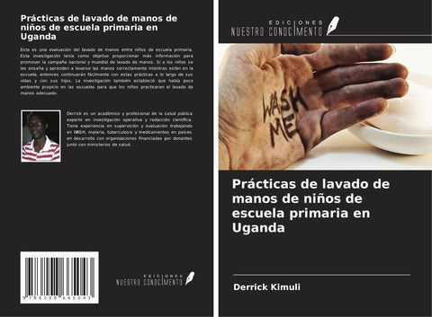 Prácticas de lavado de manos de niños de escuela primaria en Uganda