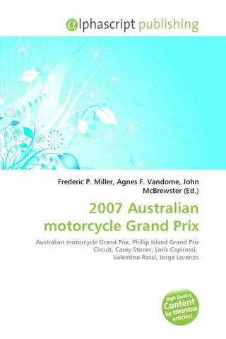 2007 Australian motorcycle Grand Prix