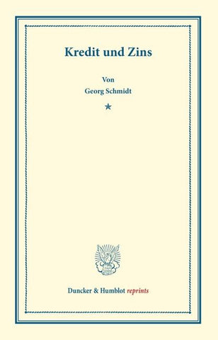 Kredit und Zins