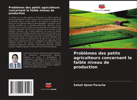 Problèmes des petits agriculteurs concernant le faible niveau de production