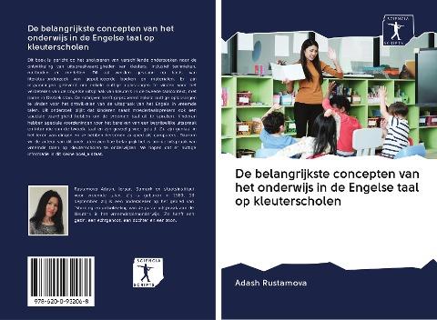 De belangrijkste concepten van het onderwijs in de Engelse taal op kleuterscholen