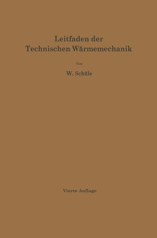 Leitfaden der Technischen Wärmemechanik