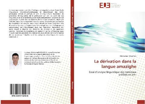 La dérivation dans la langue amazighe
