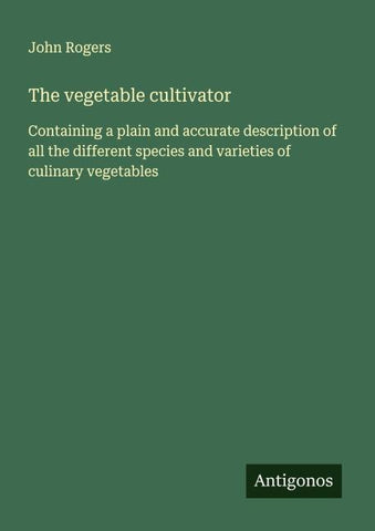 The vegetable cultivator