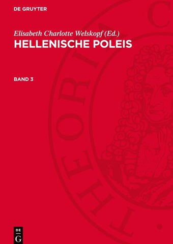 Hellenische Poleis. Band 3