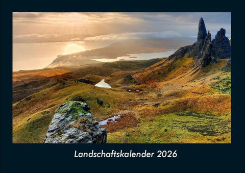 Landschaftskalender 2026 Fotokalender DIN A4