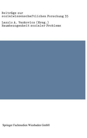 Raumbezogenheit sozialer Probleme