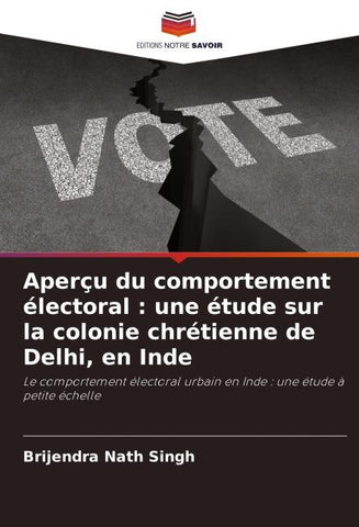 Aperçu du comportement électoral : une étude sur la colonie chrétienne de Delhi, en Inde