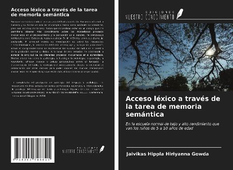 Acceso léxico a través de la tarea de memoria semántica