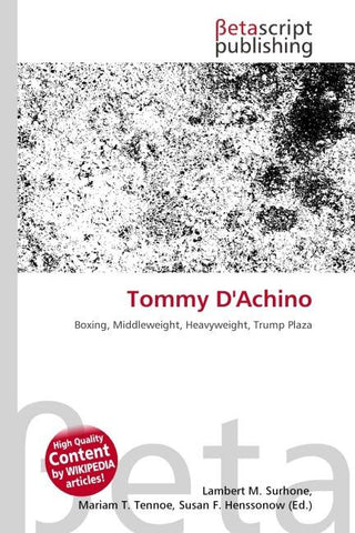 Tommy D'Achino