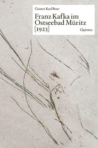 Franz Kafka im Ostseebad Müritz [1923]