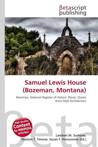 Samuel Lewis House (Bozeman, Montana)
