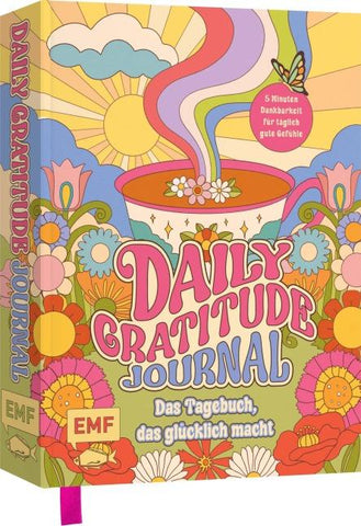 Daily Gratitude Journal – Das farbenfrohe Dankbarkeits-Tagebuch, das einfach glücklich macht