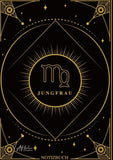 Edles Notizbuch Sternzeichen Jungfrau | Designed by Alfred Herler