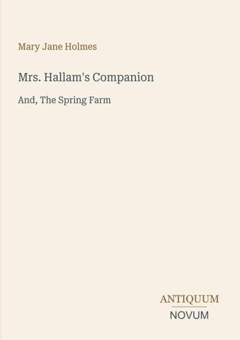 Mrs. Hallam's Companion