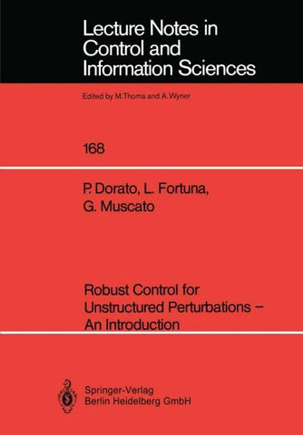 Robust Control for Unstructured Perturbations — An Introduction